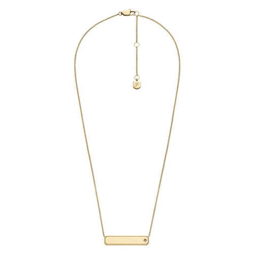 Fossil ketting JF04926710 goudkleurig afbeelding