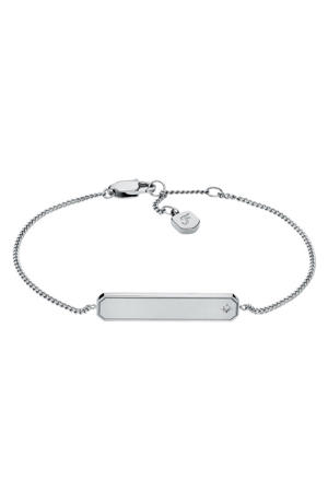 armband JF04929040 zilverkleurig