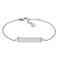 Fossil armband JF04929040 zilverkleurig