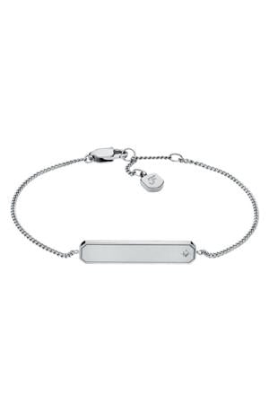 armband JF04929040 zilverkleurig
