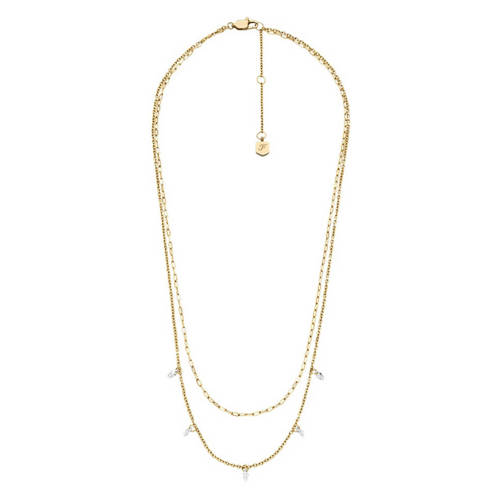 Fossil ketting JF04894710 goudkleurig afbeelding