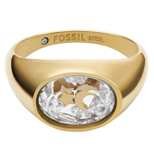Fossil ring JF04896710 goudkleurig afbeelding