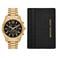 Michael Kors giftbox horloge + pasjeshouder MK9245SET goudkleurig