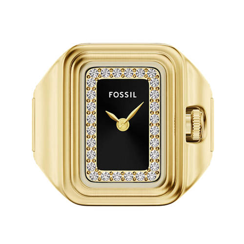 Fossil horloge ES5447 Raquel Watch Ring goudkleurig afbeelding