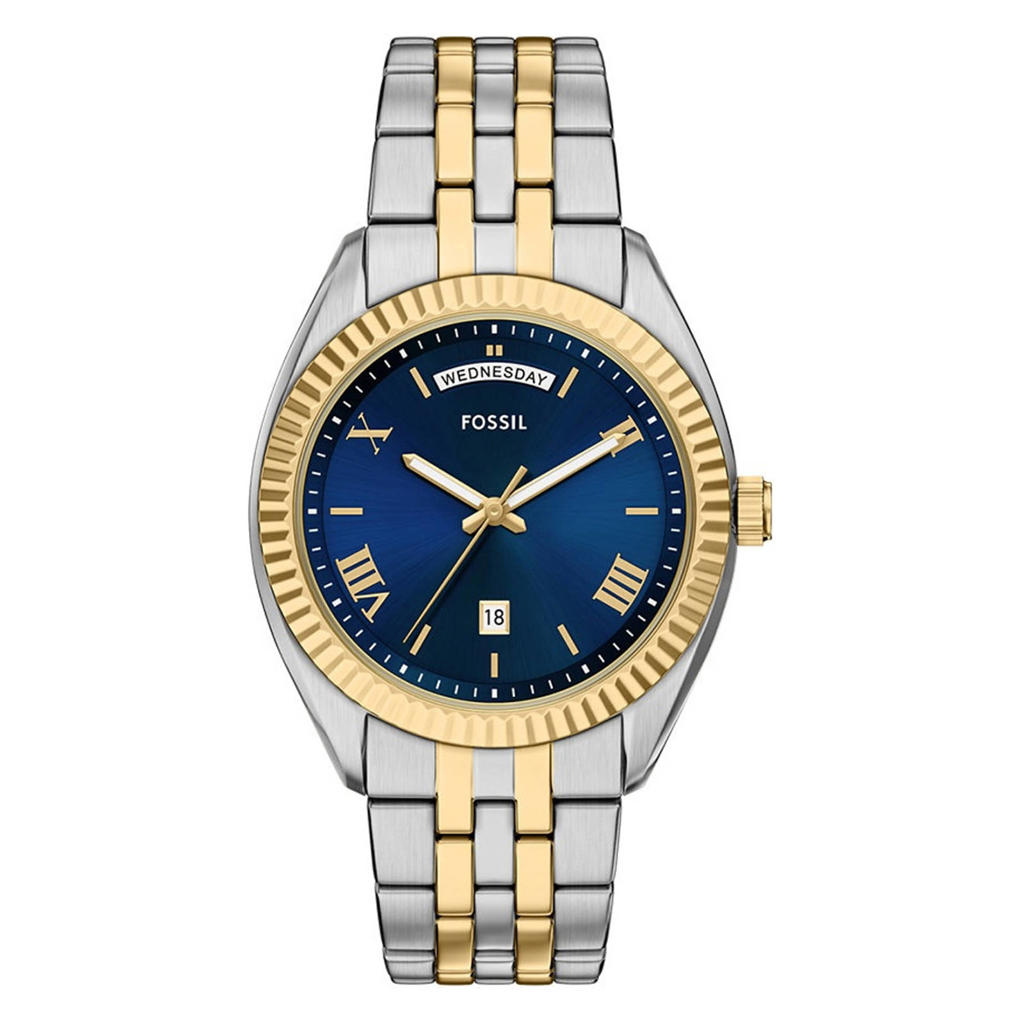Fossil horloge FS6141 zilverkleurig