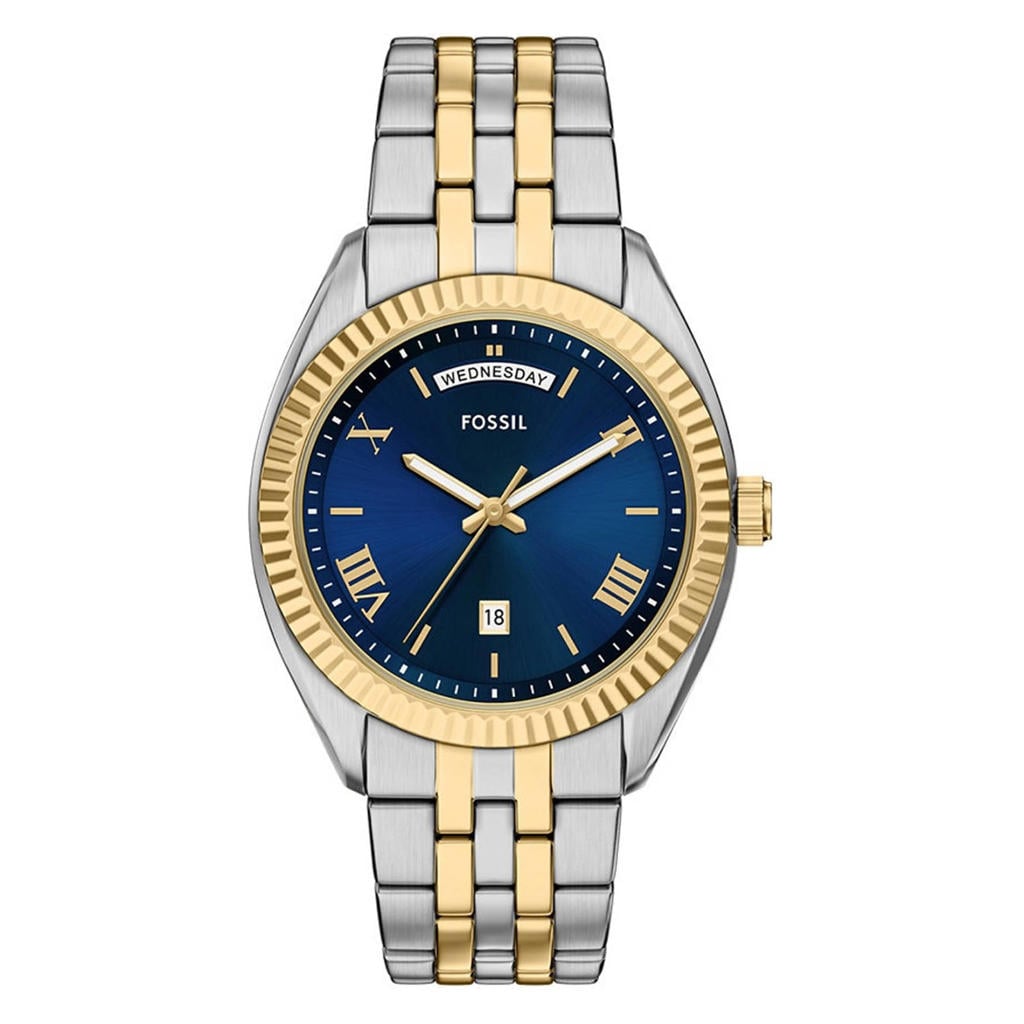 Fossil horloge FS6141 zilverkleurig