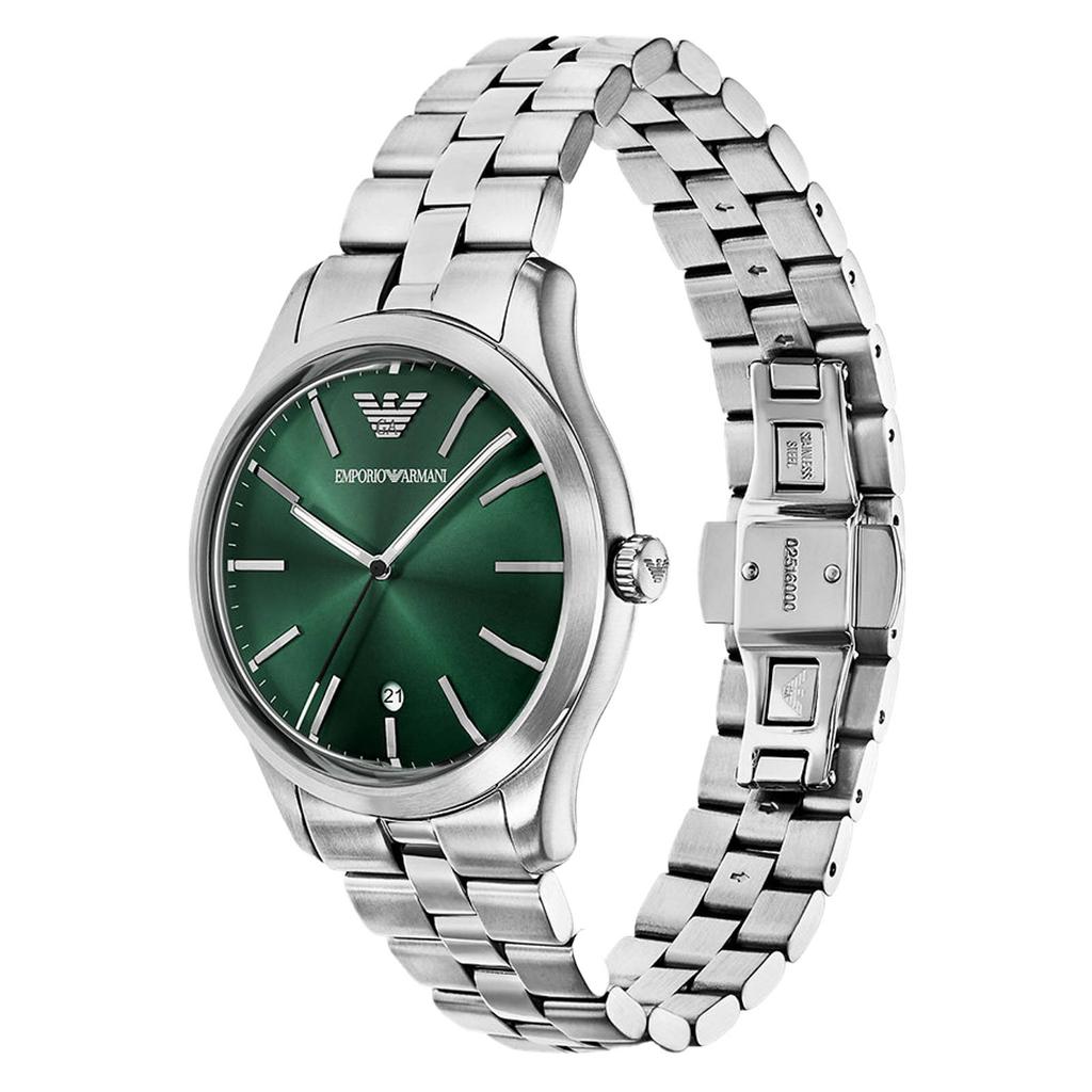 Emporio Armani horloge AR11734 zilverkleurig