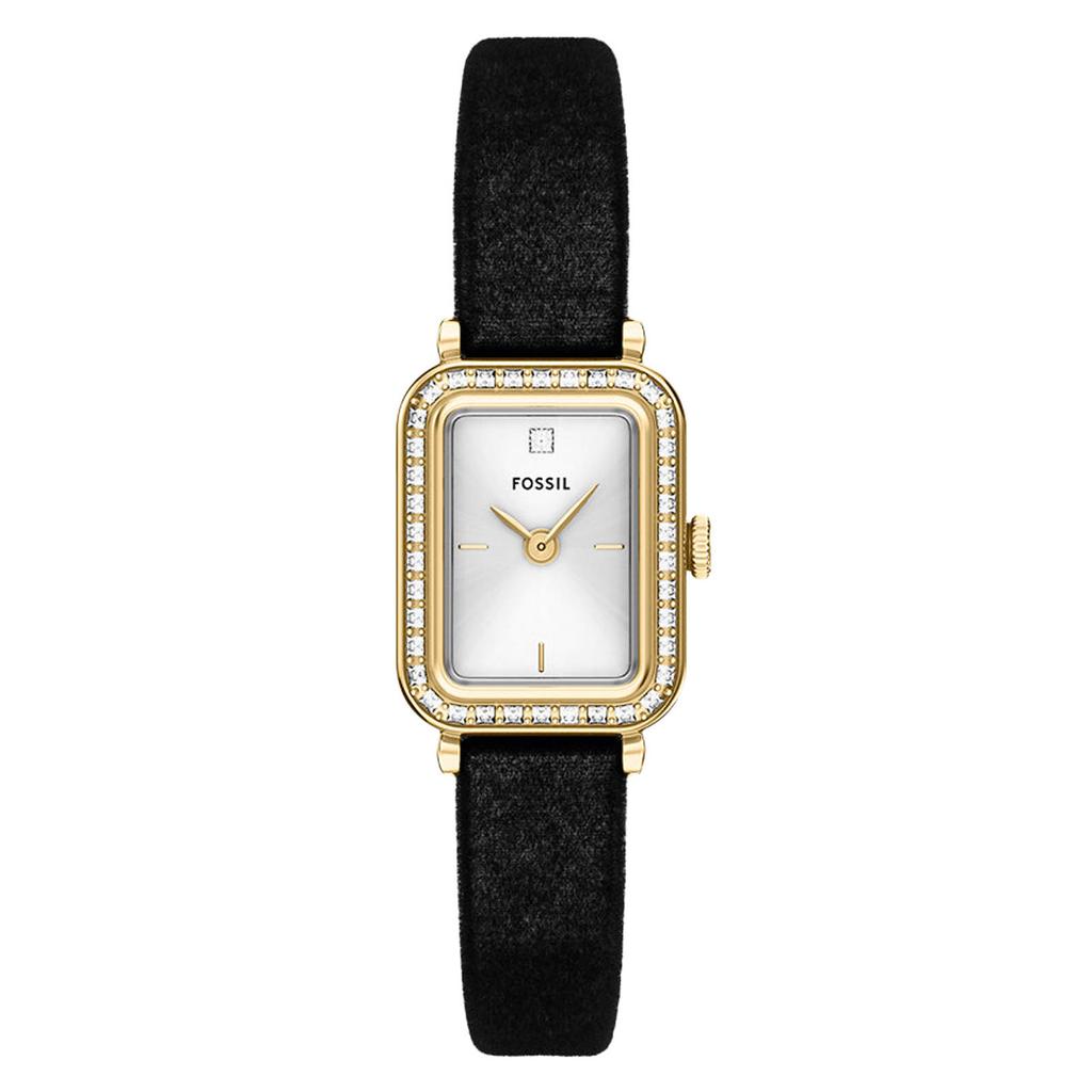 Fossil horloge ES5437 goudkleurig/zwart