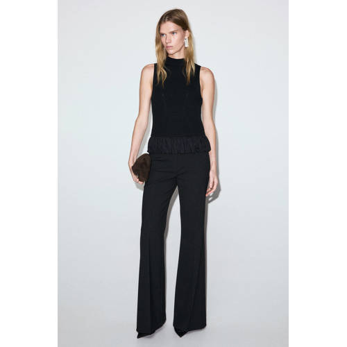 Mango top zwart afbeelding