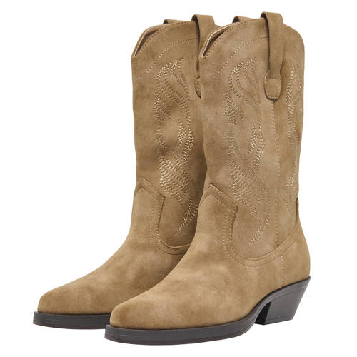 ONLY ONLBronco cowboylaarzen beige afbeelding