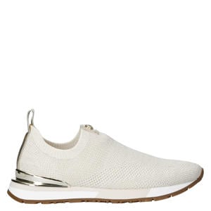 Nova slip on sneakers wit/goud