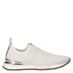 Nova slip on sneakers wit/goud