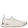 Michael Kors Nova slip on sneakers wit/goud