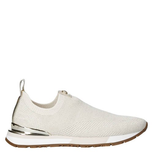 Michael Kors Nova slip on sneakers wit/goud afbeelding