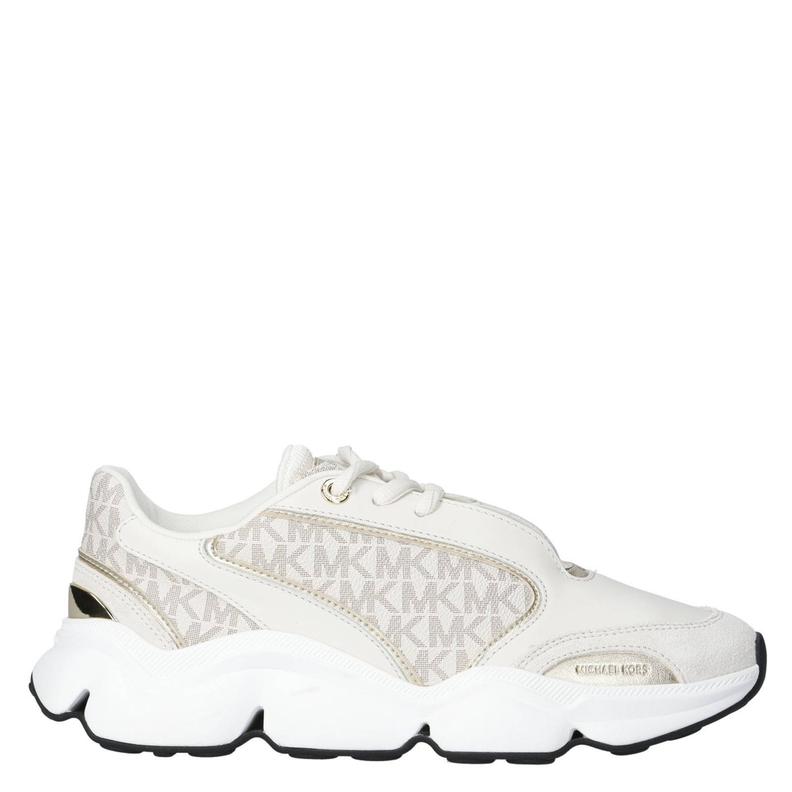 Michael Kors Renny trainer chunky sneakers beige | wehkamp