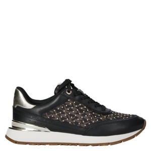 Nova trainer leren sneakers zwart