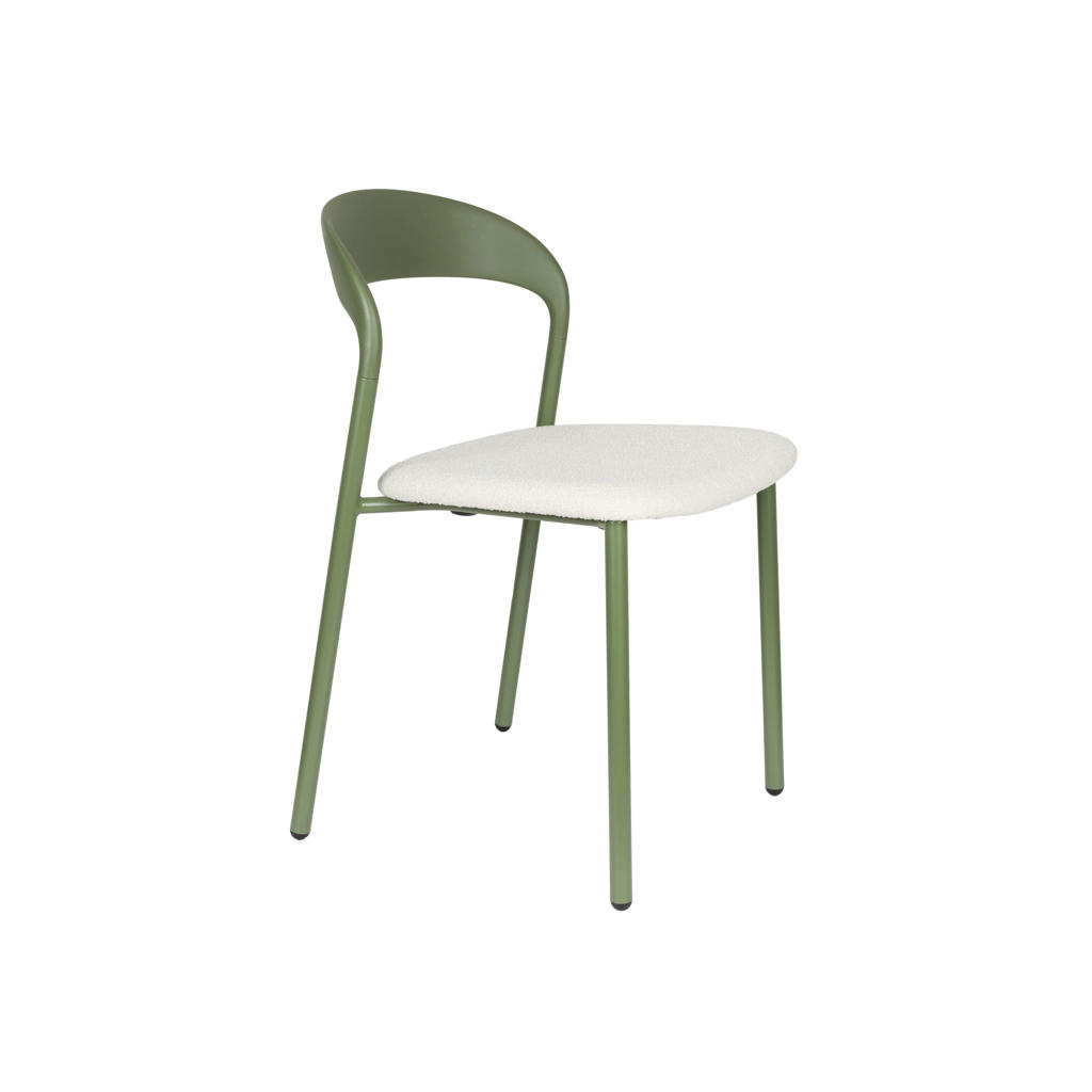 Housecraft Living eetkamerstoel (set van 2) Adelina Eetkamerstoelen Groen - Set van 2
