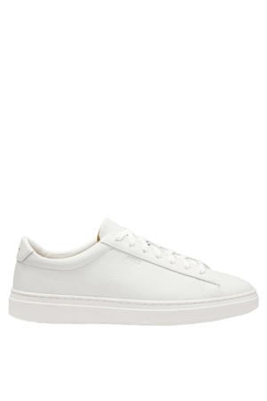 Kieran leren sneakers wit