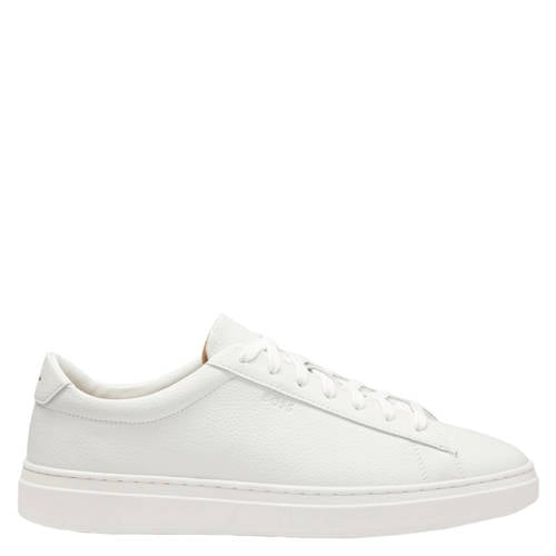 BOSS Kieran leren sneakers wit afbeelding