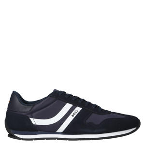 Levon sneakers donkerblauw/wit