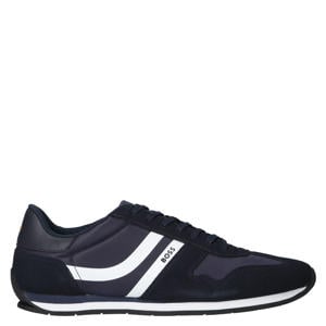 Levon sneakers donkerblauw/wit