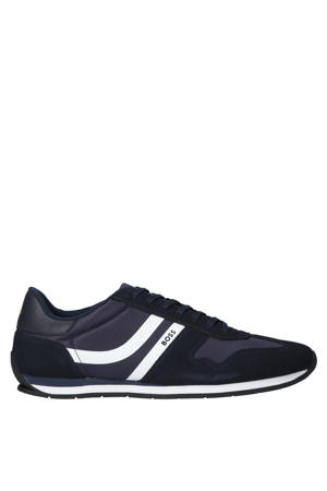 Levon sneakers donkerblauw/wit