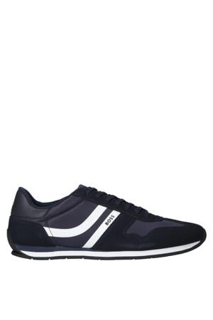 Levon sneakers donkerblauw/wit