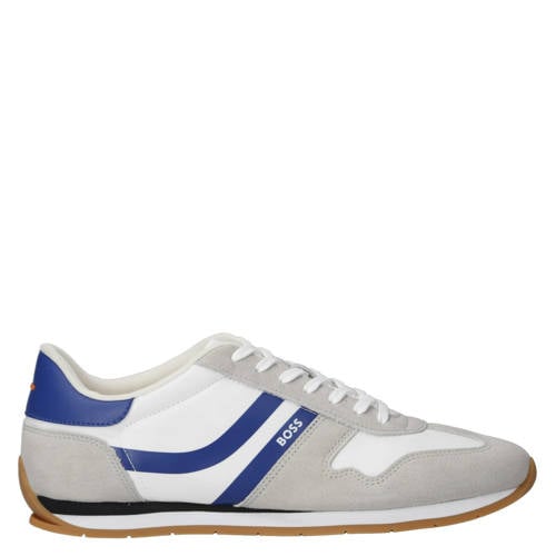 BOSS Levon sneakers wit/grijs/blauw afbeelding