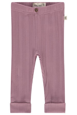 casual broek paars
