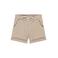 A Tiny Story casual short lichtbruin rib gebreid