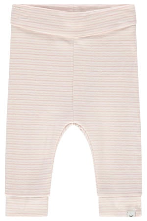 gestreepte babybroek roze