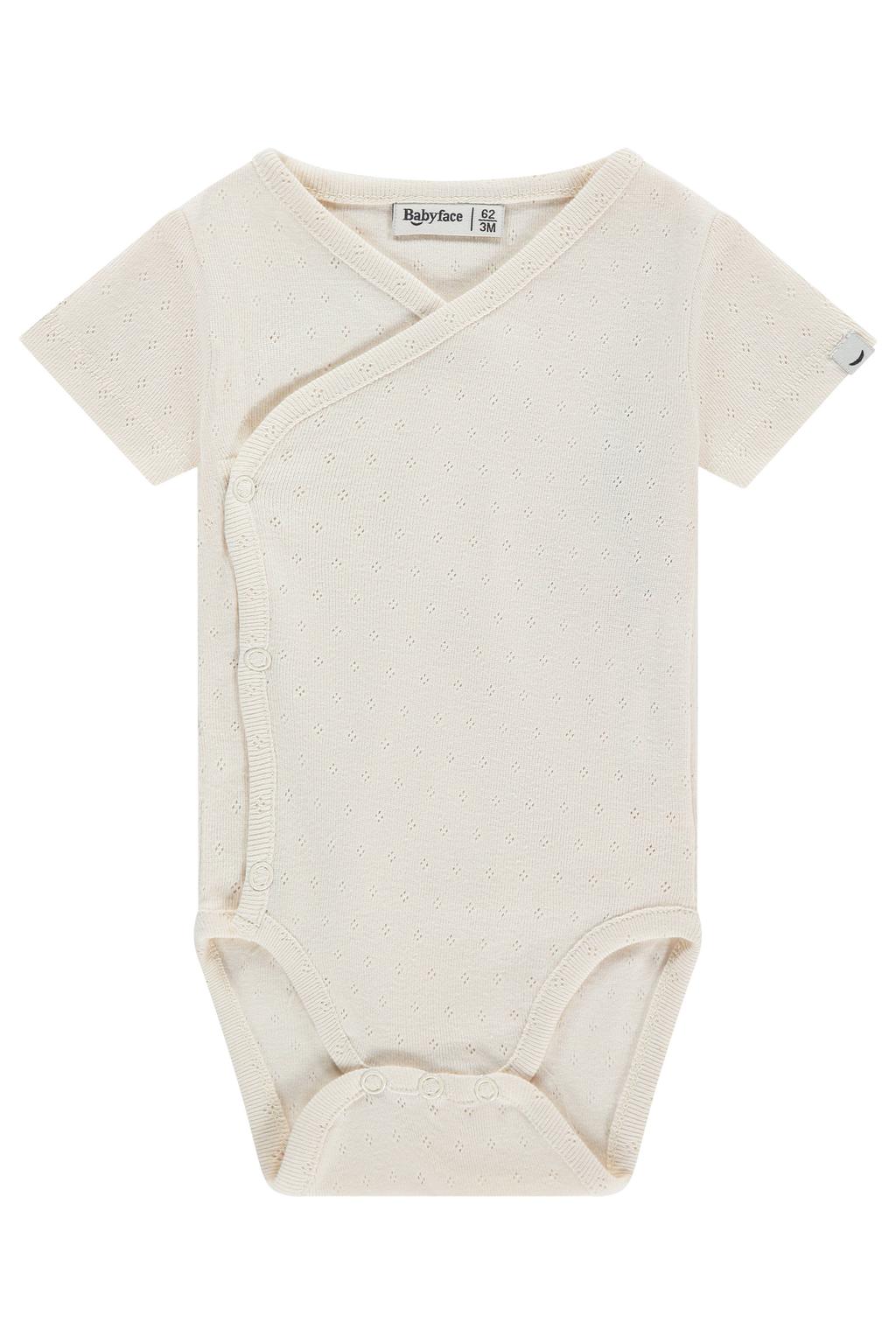 Babyface romper ajour beige