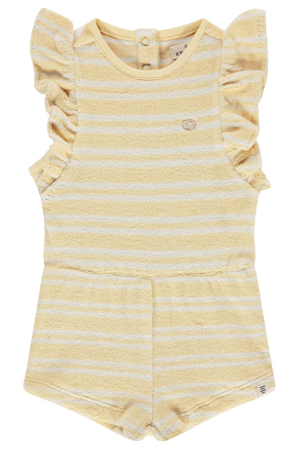 A Tiny Story playsuit geel