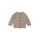 A Tiny Story vest beige grof gebreid