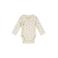 A Tiny Story romper met overslag ecru/groen