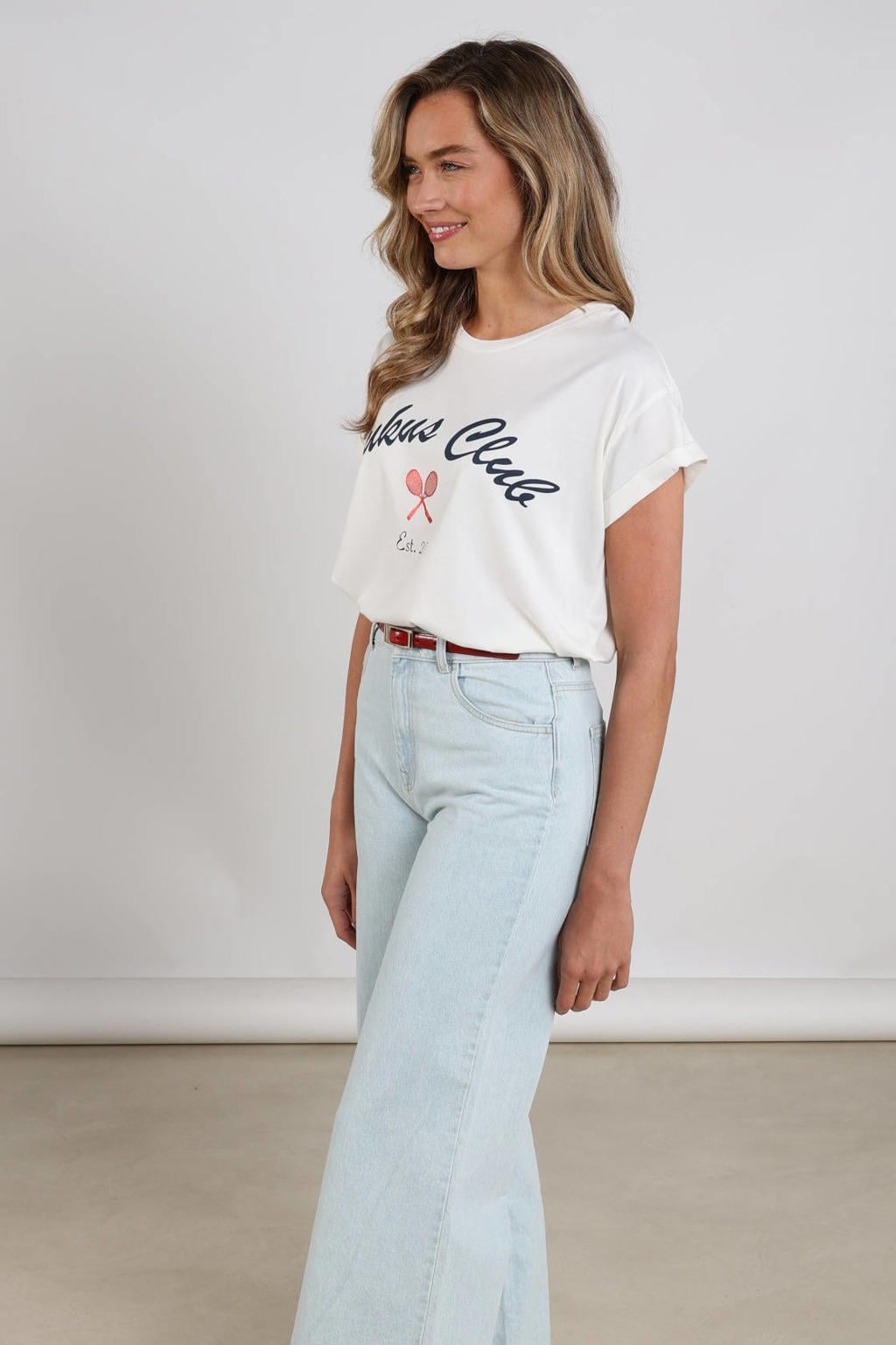 NUKUS T-shirt ecru