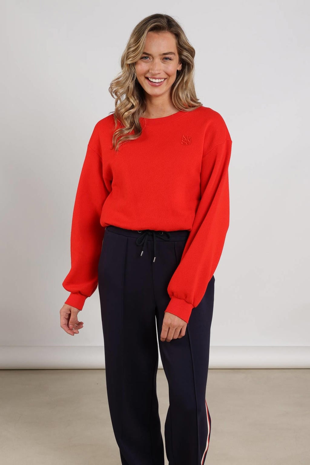 NUKUS sweater rood