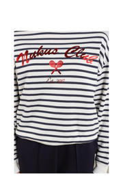 thumbnail: NUKUS gestreepte sweater blauw