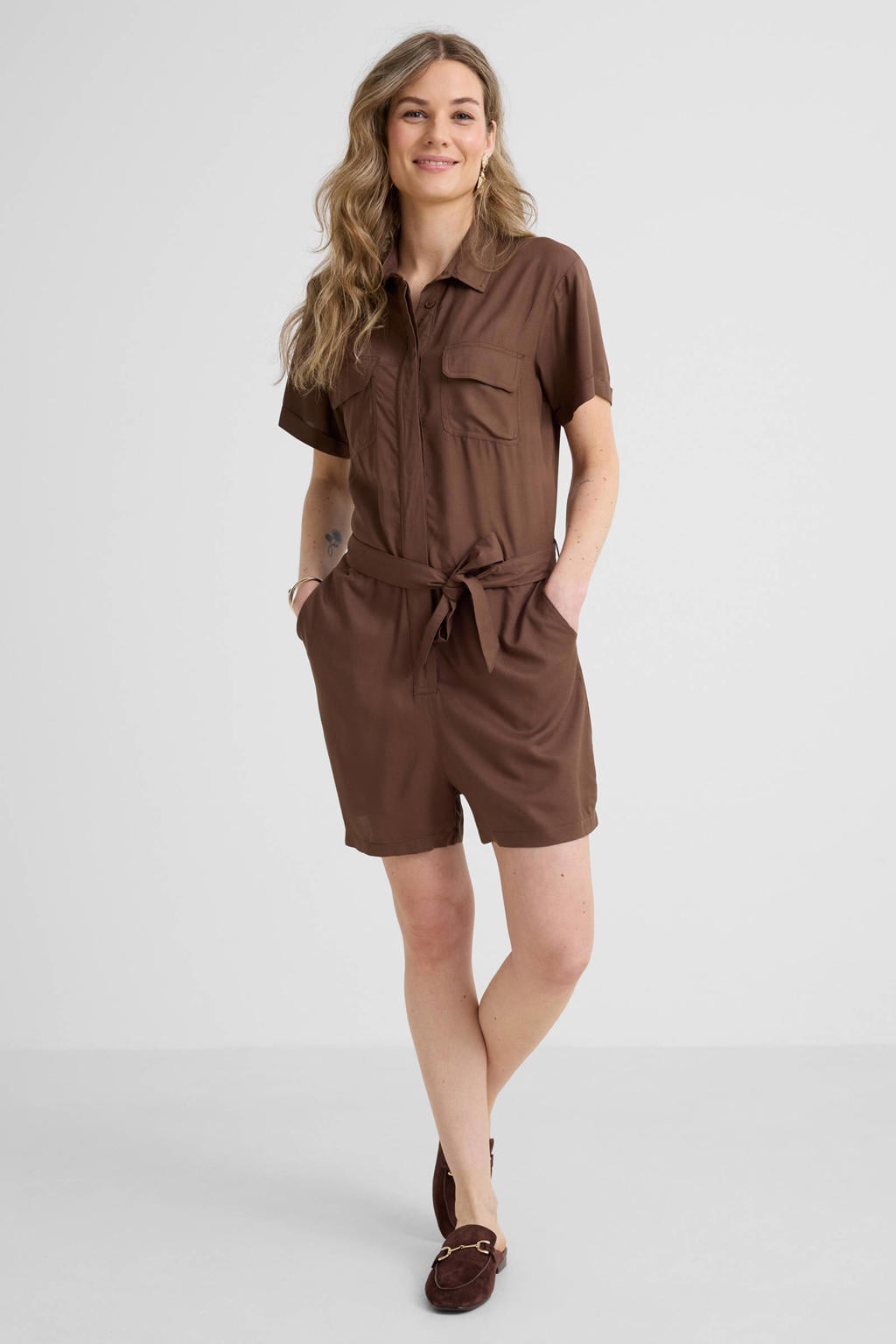 Anytime playsuit bruin