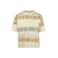 Koko Noko gestreept T-shirt groen