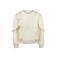 Koko Noko sweater met ruches ecru