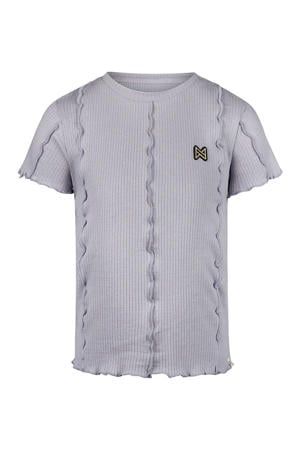 T-shirt grijsblauw