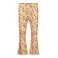 Koko Noko flared gebloemde legging geel