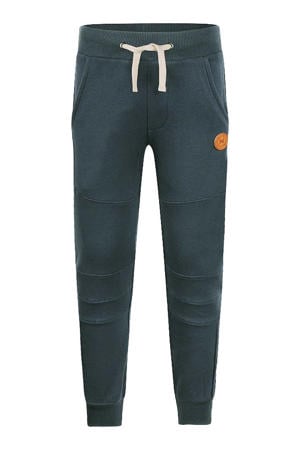regular waist joggingbroek donkerblauw