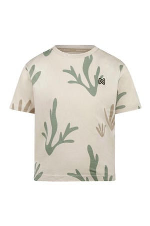 T-shirt ecru fijn gebreid