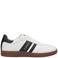 Pantofola d'Oro Bomber suède leren sneakers wit/zwart