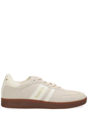 Bomber suède leren sneakers zand