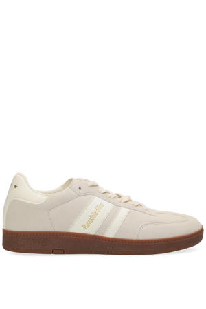 Bomber suède leren sneakers zand