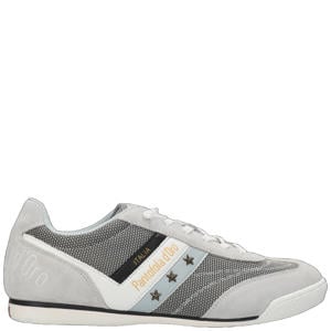 Vasto leren sneakers grijs/blauw