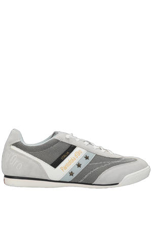 Vasto leren sneakers grijs/blauw